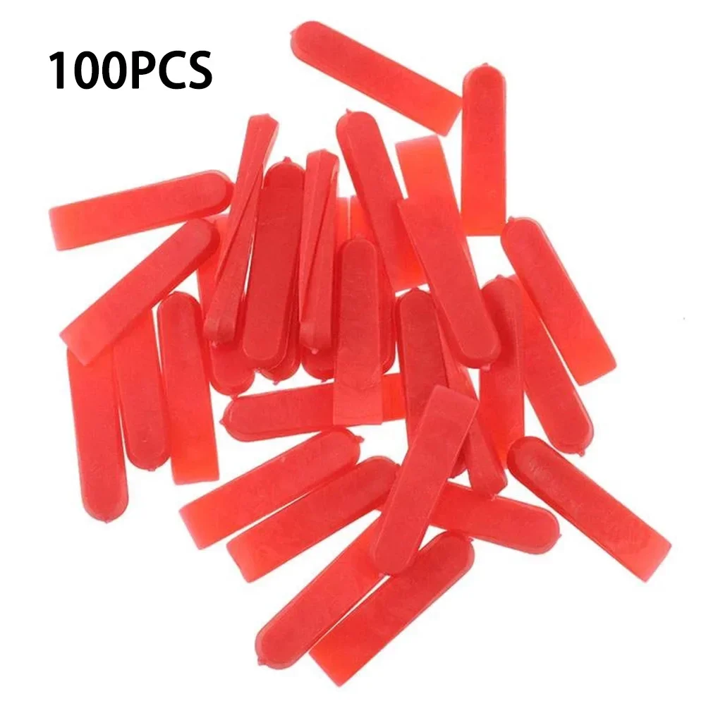 Tile Leveling Clip - 100pcs พลาสติกกระเบื้อง WEDGE Spacer Reusable Leveling