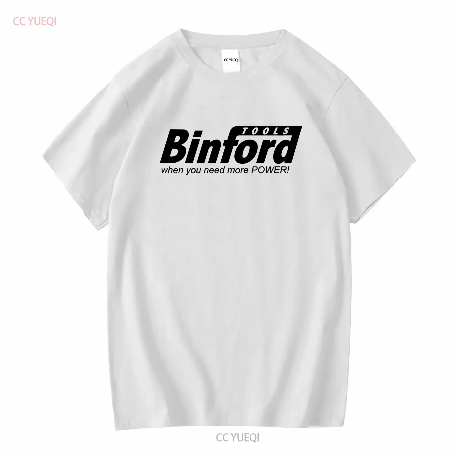 Home Improvement Shows - Binford Tools เมื่อคุณต้องการพลังมากขึ้น รายการทีวีเกี่ยวกับการปรับปรุงบ้าน เสื้อยืดผู้ชายสไตล์วินเทจ ผ้าเนื้อนุ่ม