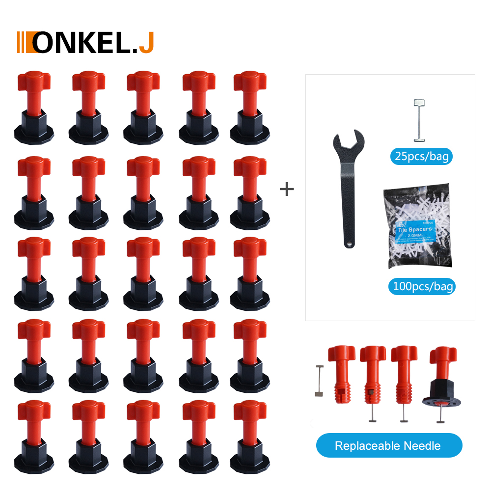 Tile Leveling Clip - ระบบปรับระดับกระเบื้องผนังแบบนำกลับมาใช้ใหม่ได้