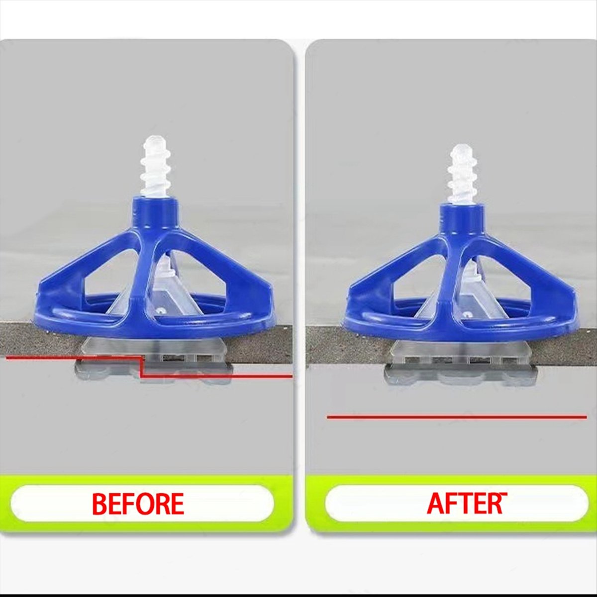 ชุดอุปกรณ์ปรับระดับกระเบื้องเซ - Tile Leveling Clip บทวิจารณ์และราคา