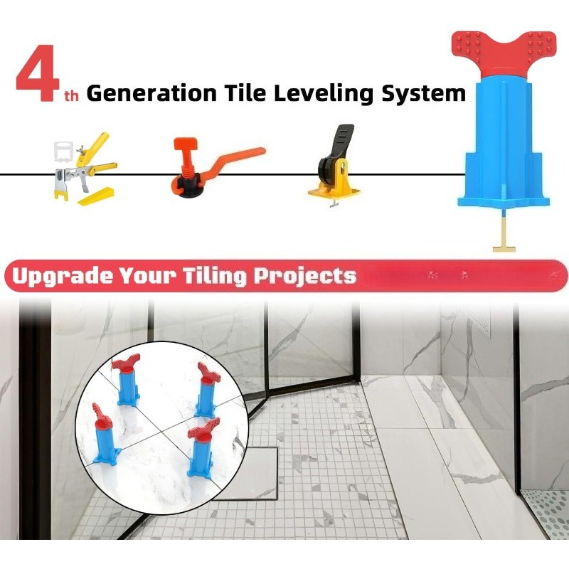 ชุดปรับระดับกระเบื้องแบบใหม่ 4 - Tile Leveling Clip บทวิจารณ์และราคา