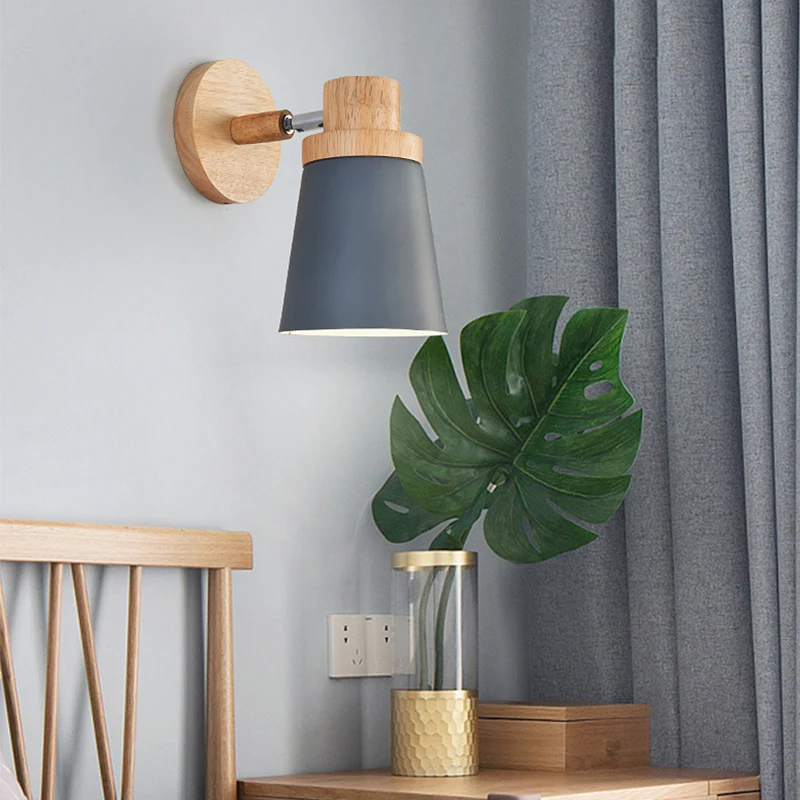 โคมไฟติดผนัง LED E27 ดีไซน์ไม้ - Home Improvement Years บทวิจารณ์และราคา